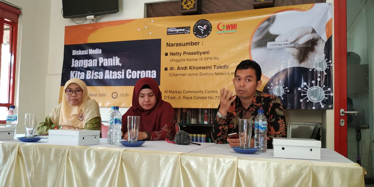 JDN Indonesia: Pemerintah Harus Bentuk Komite Nasional Wabah Corona